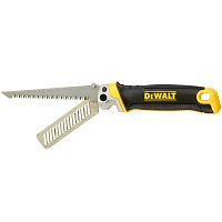 Ножовка по гипсокартону DEWALT DWHT0-20123, складная, с рашфилем, 10 см
