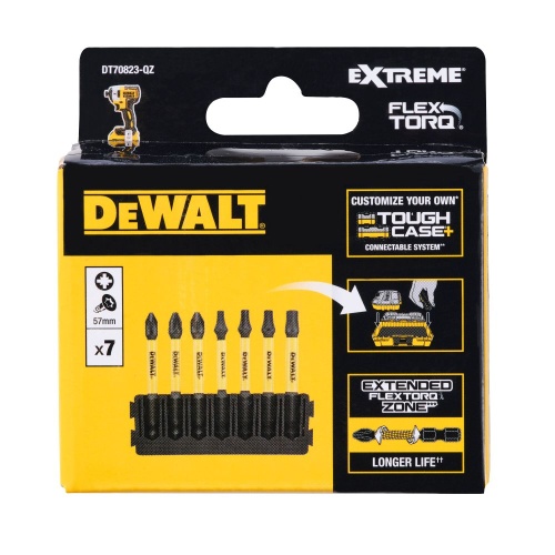 Набор бит DEWALT FLEXTORQ, 7 шт., DT70823 Набор бит DEWALT FLEXTORQ, 7 шт., DT70823
