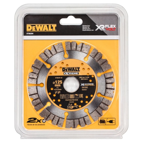 Диск алмазный отрезной DEWALT DT90294 125х22.2мм (DT90294-QZ) Диск алмазный отрезной DEWALT DT90294 125х22.2мм (DT90294-QZ)
