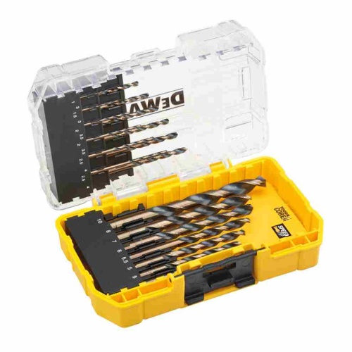 Набор сверл по металлу DEWALT DT70728, 1-10 мм, 19 шт. (DT70728-QZ) фото 4 Набор сверл по металлу DEWALT DT70728, 1-10 мм, 19 шт. (DT70728-QZ) фото 4