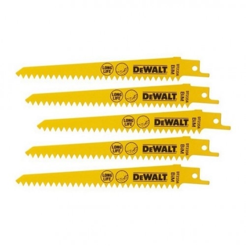 Полотно DEWALT DT2356, по гипсокартону для сабельной пилы биметаллическое 152 мм, S628DF, 5 шт. Полотно DEWALT DT2356, по гипсокартону для сабельной пилы биметаллическое 152 мм, S628DF, 5 шт.