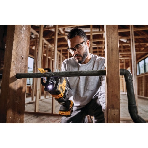Аккумуляторная сабельная пила DEWALT DCS369N, 18 В, 2800 ход/мин, 16 мм, без АКБ и ЗУ (DCS369N-XJ) фото 8 Аккумуляторная сабельная пила DEWALT DCS369N, 18 В, 2800 ход/мин, 16 мм, без АКБ и ЗУ (DCS369N-XJ) фото 8