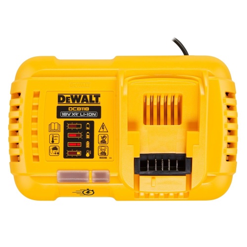 Набор DEWALT: 2 АКБ DCB548, Li-Ion, 18/54 В, 12/4 Ач и быстрое зарядное устройство DCB118, 18/54 В, 8 А (DCB118Y2-QW) фото 3