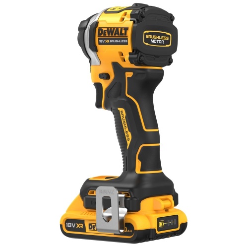Аккумуляторный шуруповерт DEWALT DCF850D2T, 18 В, 206 Нм, 3800 уд/мин, с 2 АКБ 2 Ач и ЗУ, в кейсе TSTAK (DCF850D2T-QW) фото 5