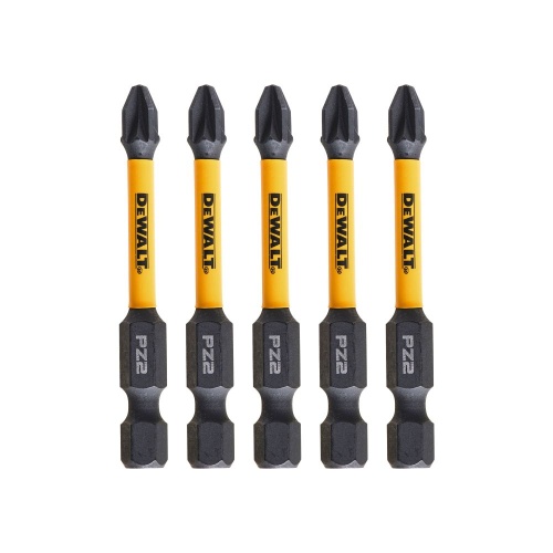 Бита DEWALT PZ2, 57 мм, HEX, 5 шт. (DT7391T-QZ) фото 2