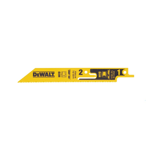 Полотна для сабельных пил Bi-Metal DT2417 DEWALT, 152 мм, TPI 14/18, 5 шт фото 2 Полотна для сабельных пил Bi-Metal DT2417 DEWALT, 152 мм, TPI 14/18, 5 шт фото 2