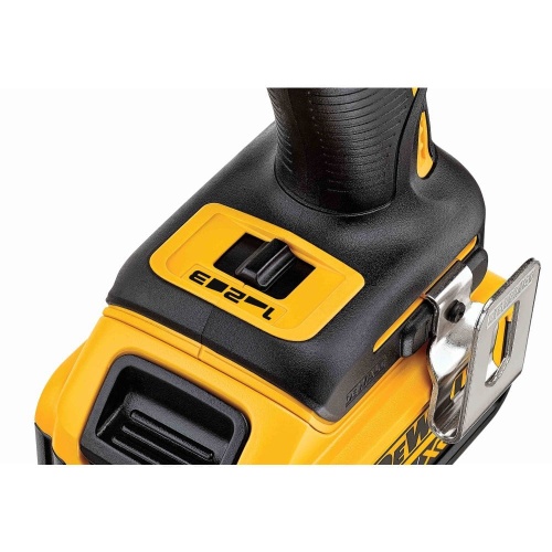 Аккумуляторный винтоверт DEWALT DCF887P2, 18В, 205 Нм, с 2 АКБ 5 Ач и ЗУ, в кейсе (DCF887P2-QW) фото 3