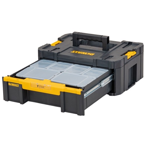 Ящик-органайзер DEWALT TSTAK DWST1-70705, выдвижной, 6 отделений, 9.5 л фото 6 Ящик-органайзер DEWALT TSTAK DWST1-70705, выдвижной, 6 отделений, 9.5 л фото 6