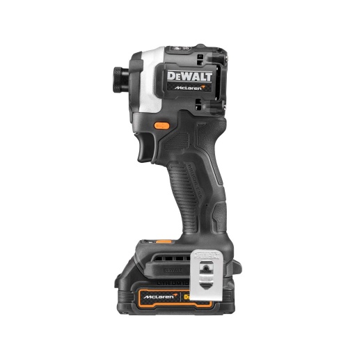 Аккумуляторный шуруповерт DEWALT McLaren Limited Edition DCF85ME2GT, 18 В, 205 Нм, с 2 АКБ 1.7 Ач и ЗУ, в кейсе TSTAK (DCF85ME2GT-QW) фото 8