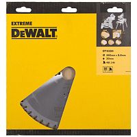 Пильный диск DEWALT EXTREME WORKSHOP DT4324, 260/30 мм.