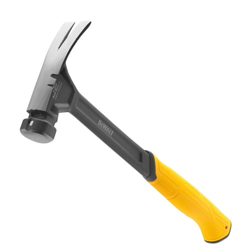 Молоток с прямым заострённым гвоздодёром DEWALT DWHT51006-0, 624 г. фото 4