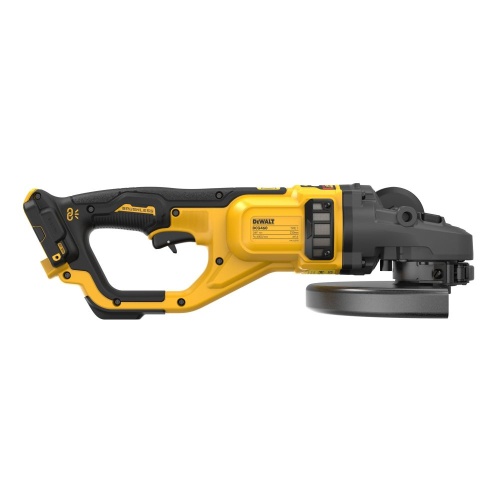 Аккумуляторная угловая шлифмашина DEWALT DCG460Y1K, 54 В, 230 мм, 6000 об/мин, с АКБ 2 Ач и ЗУ, в кейсе (DCG460Y1NK-XJ) фото 6