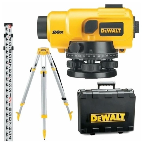 Оптический нивелир DEWALT DW096PK, 26-кратный (DW096PK-XJ) фото 6