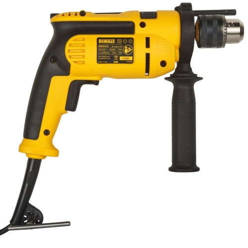 Ударная дрель DEWALT DWD024, 650 Вт, 2800 об/мин, 47600 уд/мин (DWD024-QS) фото 4 Ударная дрель DEWALT DWD024, 650 Вт, 2800 об/мин, 47600 уд/мин (DWD024-QS) фото 4