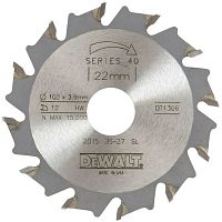 Фреза для DW682K/5K 102х4.0х22,12зуб. DEWALT DT1306-QZ