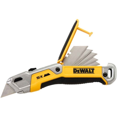Нож DEWALT DWHT10998-0, с выдвижным лезвием фото 5
