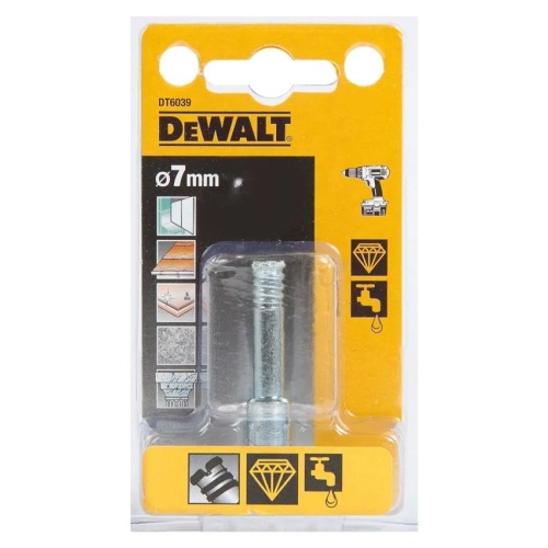 Сверло алмазное трубчатое DEWALT EXTREME, 7 мм, 1 шт. (DT6039-QZ) Сверло алмазное трубчатое DEWALT EXTREME, 7 мм, 1 шт. (DT6039-QZ)