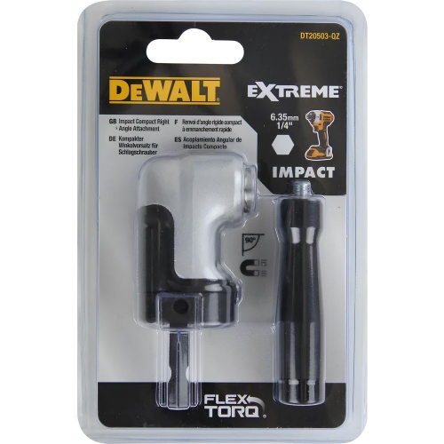 Насадка угловая DEWALT IMPACT 2 поколения (DT20503-QZ) Насадка угловая DEWALT IMPACT 2 поколения (DT20503-QZ)