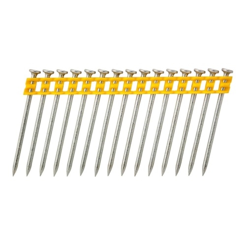 Гвозди DEWALT DCN8901050, для DCN890 по бетону, (Желтые) 2.6 x 50, оцинкованные, 510 шт./пачка