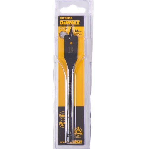 Сверло DEWALT EXTREME DT4767, по дереву перьевое IMPACT 1/4 дюйма 18 x 152 мм Сверло DEWALT EXTREME DT4767, по дереву перьевое IMPACT 1/4 дюйма 18 x 152 мм