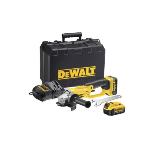 Аккумуляторная угловая шлифмашина DEWALT DCG412M2, 18 В, 125 мм, 7000 об/мин, с 2 АКБ 4 Ач и ЗУ, в кейсе (DCG412M2-QW) фото 3 Аккумуляторная угловая шлифмашина DEWALT DCG412M2, 18 В, 125 мм, 7000 об/мин, с 2 АКБ 4 Ач и ЗУ, в кейсе (DCG412M2-QW) фото 3