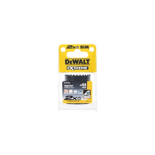 Коронка биметаллическая DEWALT DT8144L, COBALT 8%, M42 44 x 46 мм фото 2