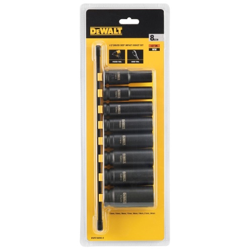 Набор торцевых головок DEWALT, 8 шт., DWMT86090-0 фото 5