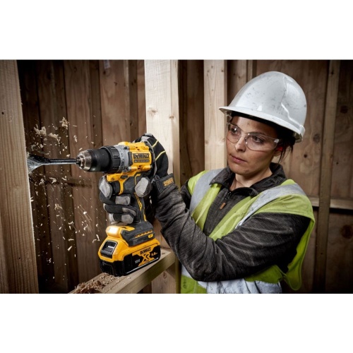 Аккумуляторный набор DEWALT DCK2051H2T, 18 В: дрель-шуруповерт DCD800 + шуруповерт DCF850, с 2 АКБ 5 Ач и ЗУ, в кейсе TSTAK (DCK2051H2T-QW) фото 7