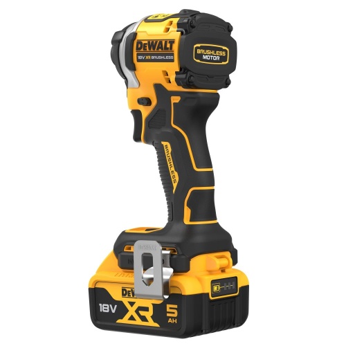 Аккумуляторный шуруповерт DEWALT DCF850P2T, 18 В, 206.2 Нм, 3800 уд/мин, с 2 АКБ 5 Ач и ЗУ, в кейсе TSTAK (DCF850P2T-QW) фото 5