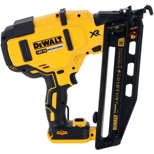 Аккумуляторный шпилькозабивной пистолет DEWALT DCN660P2, 18 В, 48 Дж, c 2 АКБ 5 Ач, ЗУ, в сумке фото 3