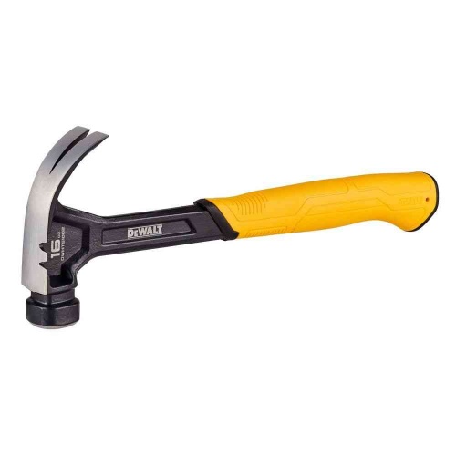 Молоток с закруглённым гвоздодёром DEWALT, 454 г (DWHT51002-0) Молоток с закруглённым гвоздодёром DEWALT, 454 г (DWHT51002-0)