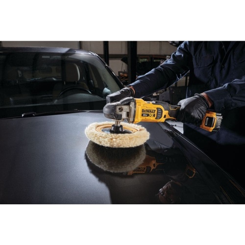 Аккумуляторная полировальная машина DEWALT DCM849N, 18 В, 180 мм, (DCM849N-XJ) фото 2