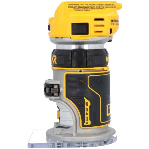 Аккумуляторный кромочный фрезер DEWALT DCW600B, 20 В, 25500 об/мин, 55 мм, без АКБ и ЗУ (DCW600B-XJ) фото 6
