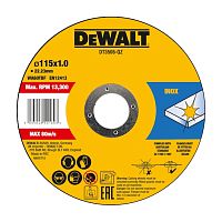 Отрезной диск DEWALT 115mm x 1mm x 22.23mm DT3506-QZ