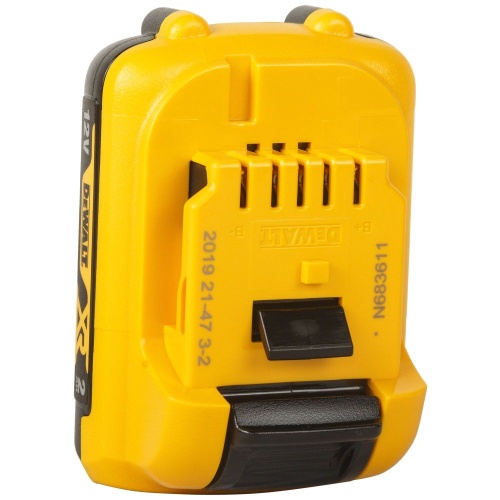 Аккумулятор DEWALT DCB127, Li-Ion, 12 В, 2 Ач (DCB127-XJ) фото 3