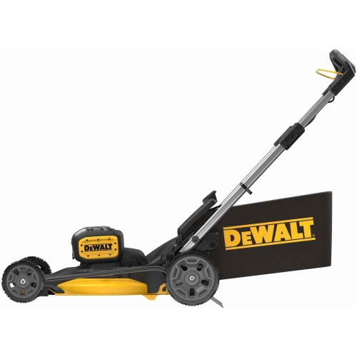 Аккумуляторная газонокосилка DEWALT DCMWP134W2, 2х18 В, 2800 об/мин, 67 л, с 2 АКБ 8 Ач и ЗУ (DCMWP134W2-QW) фото 4