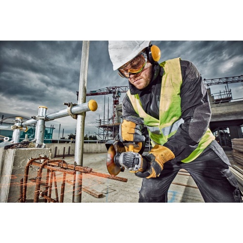 Аккумуляторная угловая шлифмашина DEWALT DCG406P1, 18 В, 125 мм, 9000 об/мин, с АКБ 5 Ач и ЗУ (DCG406P1N-XJ) фото 5
