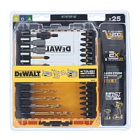 Набор сверл и бит DEWALT FLEXTORQ DT70735T, 25 шт.