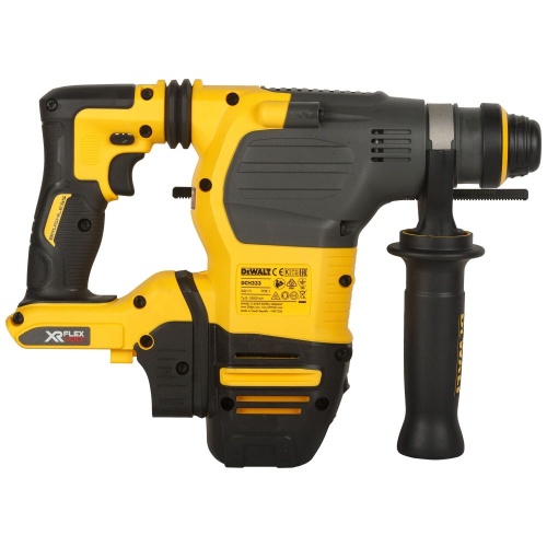 Аккумуляторный перфоратор DEWALT DCH333X2, 54 В, 3.5 Дж, 4480 уд/мин, с 2 АКБ 3 Ач и ЗУ, в кейсе TSTAK (DCH333X2-QW) фото 6