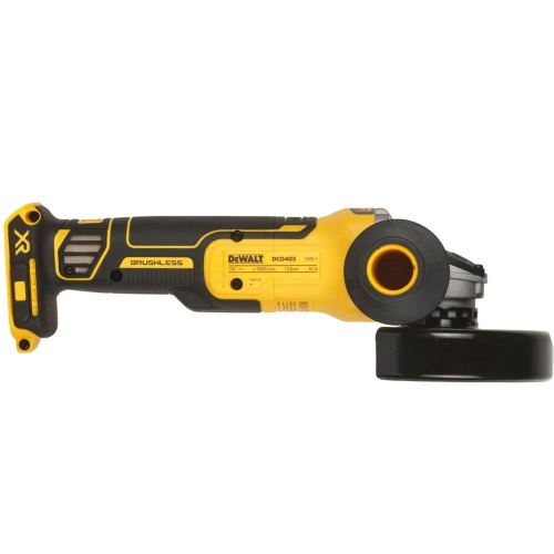 Аккумуляторная угловая шлифмашина DEWALT DCG405N, 18 В, 125 мм, без АКБ и ЗУ (DCG405N-XJ) фото 6