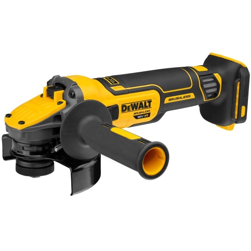 Аккумуляторная угловая шлифмашина DEWALT DCG409T1, 18/54 В, 125 мм, 9000 об/мин, с АКБ 6 Ач и ЗУ, в кейсе TSTAK (DCG409T1-QW) фото 8