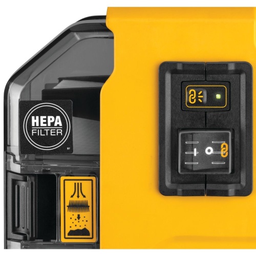 Аккумуляторный строительный пылесос DEWALT DWH161N, 18 В, 0.21 л, без АКБ и ЗУ (DWH161N-XJ) фото 6 Аккумуляторный строительный пылесос DEWALT DWH161N, 18 В, 0.21 л, без АКБ и ЗУ (DWH161N-XJ) фото 6