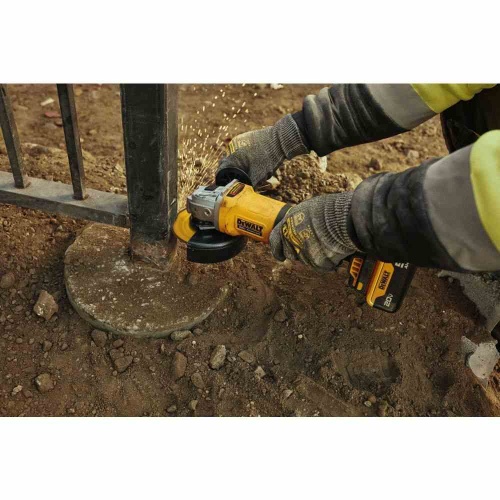 Аккумуляторная угловая шлифмашина DEWALT DCG408N, 18 В, 125 мм, 9000 об/мин, без АКБ и ЗУ (DCG408N-XJ) фото 2 Аккумуляторная угловая шлифмашина DEWALT DCG408N, 18 В, 125 мм, 9000 об/мин, без АКБ и ЗУ (DCG408N-XJ) фото 2
