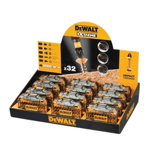 Короб с 12 наборами насадок с магнитным держателем 25мм, DEWALT DT70523TM Короб с 12 наборами насадок с магнитным держателем 25мм, DEWALT DT70523TM