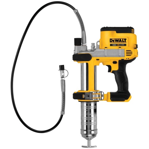 Аккумуляторный смазочный пистолет DEWALT DCGG571NK, 18 В, 690 бар, без АКБ и ЗУ, в кейсе (DCGG571NK-XJ) фото 4 Аккумуляторный смазочный пистолет DEWALT DCGG571NK, 18 В, 690 бар, без АКБ и ЗУ, в кейсе (DCGG571NK-XJ) фото 4