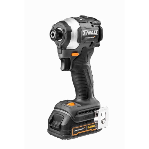 Аккумуляторный шуруповерт DEWALT McLaren Limited Edition DCF85ME2GT, 18 В, 205 Нм, с 2 АКБ 1.7 Ач и ЗУ, в кейсе TSTAK (DCF85ME2GT-QW) фото 9