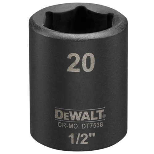 Ударная накидная головка 20MM ½" DEWALT DT7538 фото 2