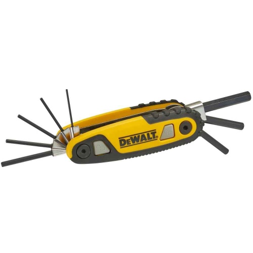 Набор шестигранных ключей DEWALT DWHT0-70263, 1.5-8 мм, 8 шт. фото 3