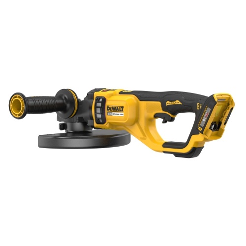 Аккумуляторная угловая шлифмашина DEWALT DCG460Y1K, 54 В, 230 мм, 6000 об/мин, с АКБ 2 Ач и ЗУ, в кейсе (DCG460Y1NK-XJ) фото 5