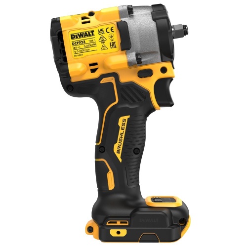 Аккумуляторный гайковерт DEWALT DCF923N, 18 В, 610 Нм, 3550 уд/мин, без АКБ и ЗУ (DCF923N-XJ) фото 6 Аккумуляторный гайковерт DEWALT DCF923N, 18 В, 610 Нм, 3550 уд/мин, без АКБ и ЗУ (DCF923N-XJ) фото 6